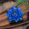pivoine bleu