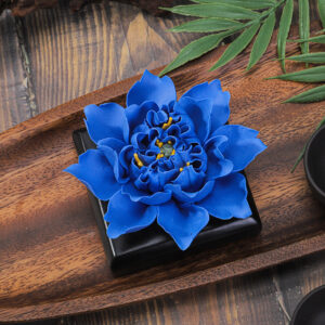 pivoine bleu