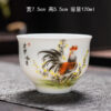 Motif traditionnel de coq, style chinois raffiné-5